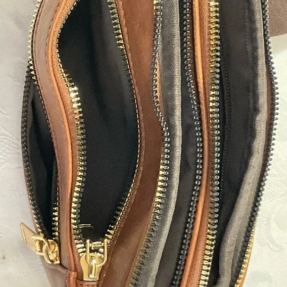 Telena Waist/Fanny/Shoulder Bag w/Nice Organizational Features New Without Tags - Picture 5 of 10